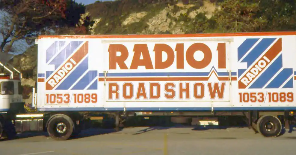 Radio 1 Roadshow truck lorry