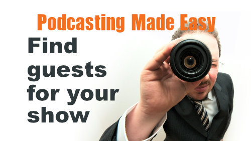 find guests for your podcast